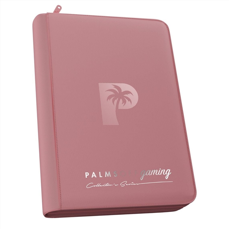 Palms Off Gaming - Collector's Series 12 Pocket Zip Trading Card Binder - PINK/Product Detail/Games Accessories