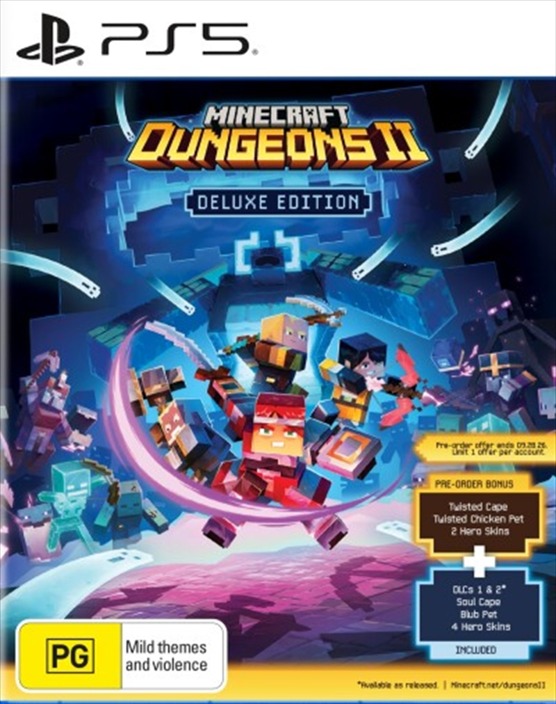 Minecraft Dungeons II Deluxe Edition/Product Detail/Action & Adventure