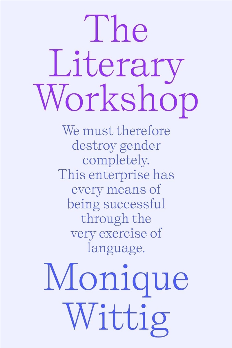 The Literary Workshop/Product Detail/Literature & Poetry