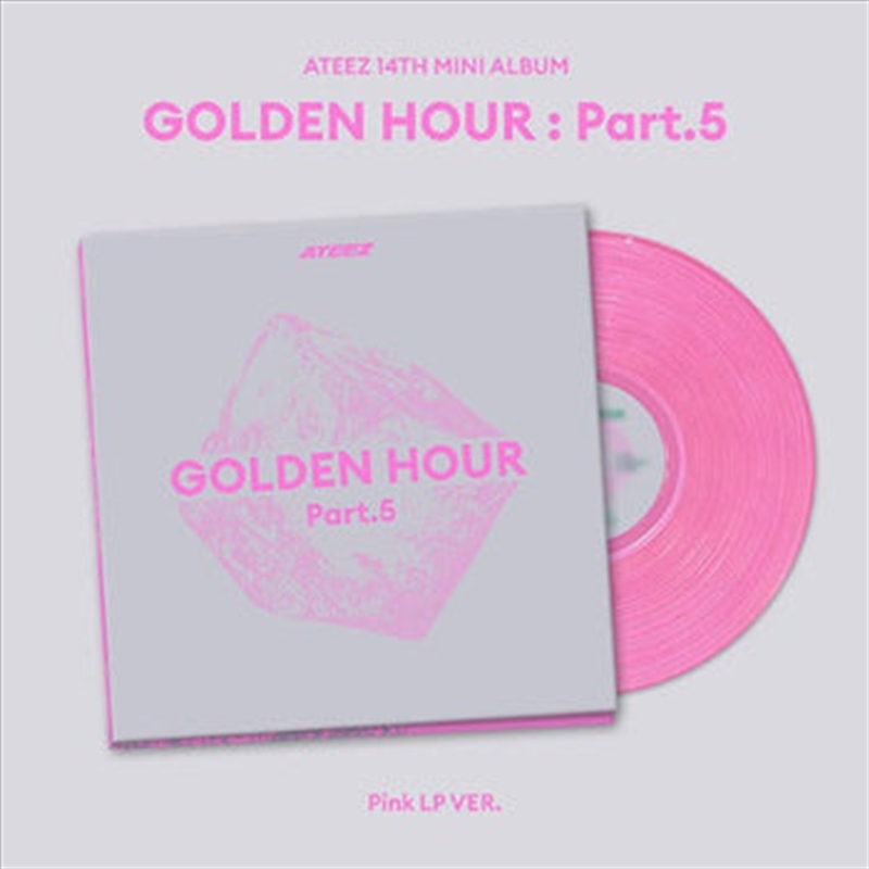 Ateez - Golden Hour : Part.5 14th Mini Album Pink lp Ver/Product Detail/World