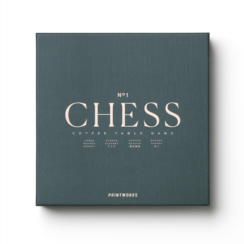 Printworks Classic Chess-Green/Product Detail/Board Games