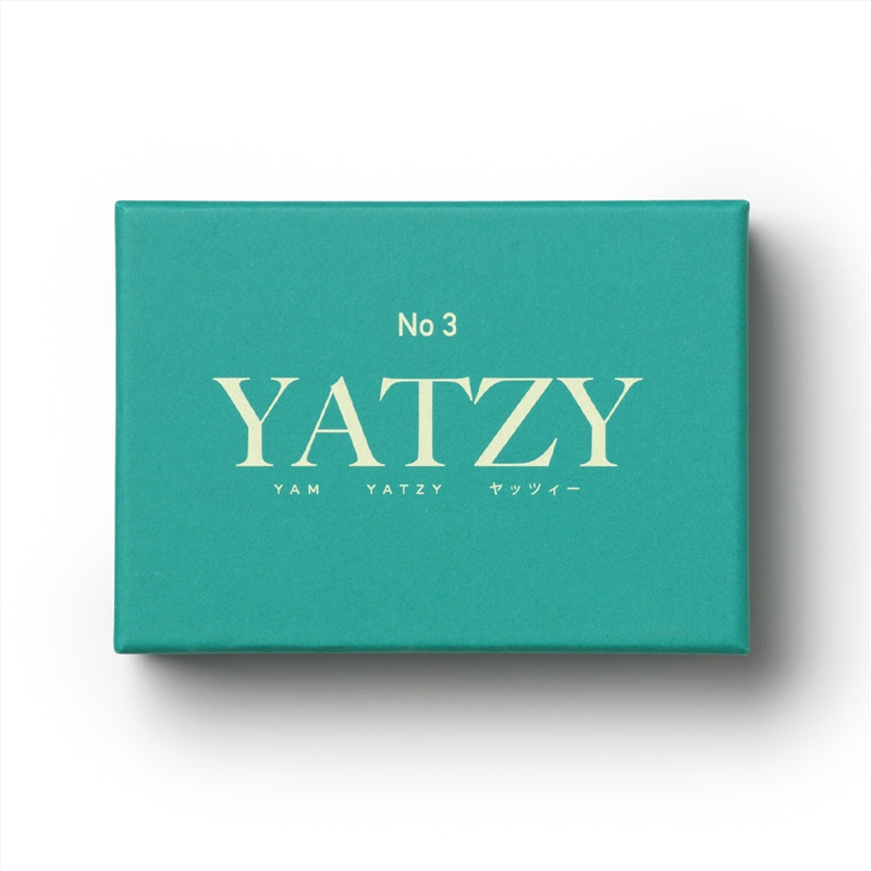 Printworks Classic Yatzy-Teal/Product Detail/Card Games