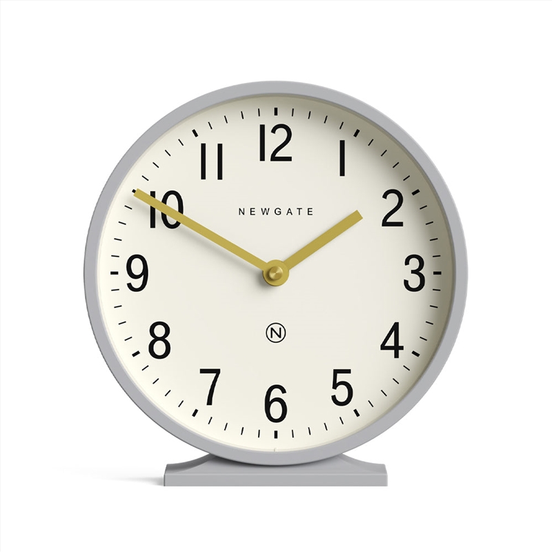 Newgate Q Mantel Clock-Clock Grey/Product Detail/Clocks