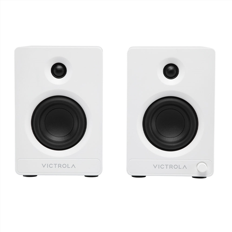 Victrola Tempo Bookshelf Speakers - White/Product Detail/Speakers