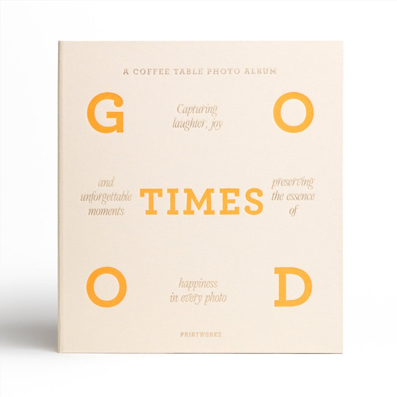 Printworks Photo Album-Good Times-Beige/Product Detail/Stationery