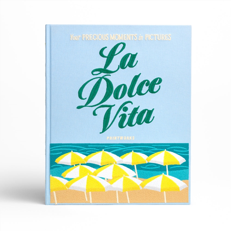 Printworks Embroidered Photo Album-Dolce Vita/Product Detail/Stationery
