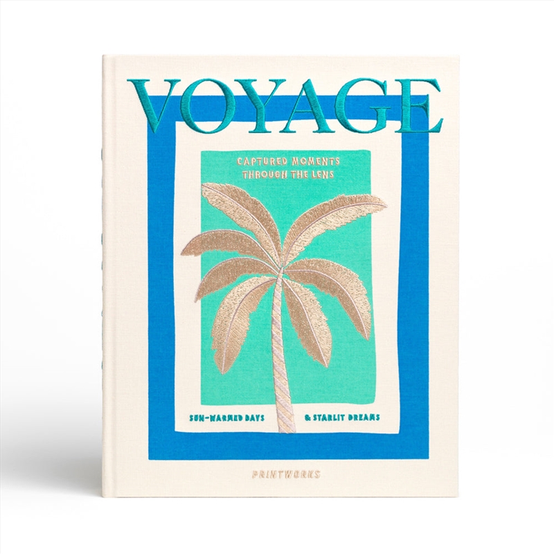Printworks Embroidered Photo Album-Voyage/Product Detail/Stationery
