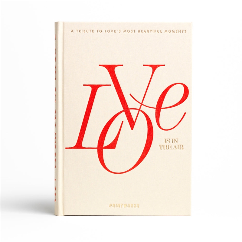 Printworks Photo Book Love is in the Air-Beige/Product Detail/Stationery