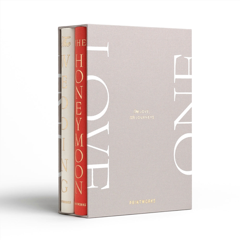 Printworks Photo Book Wedding - 2pack One Love/Product Detail/Stationery