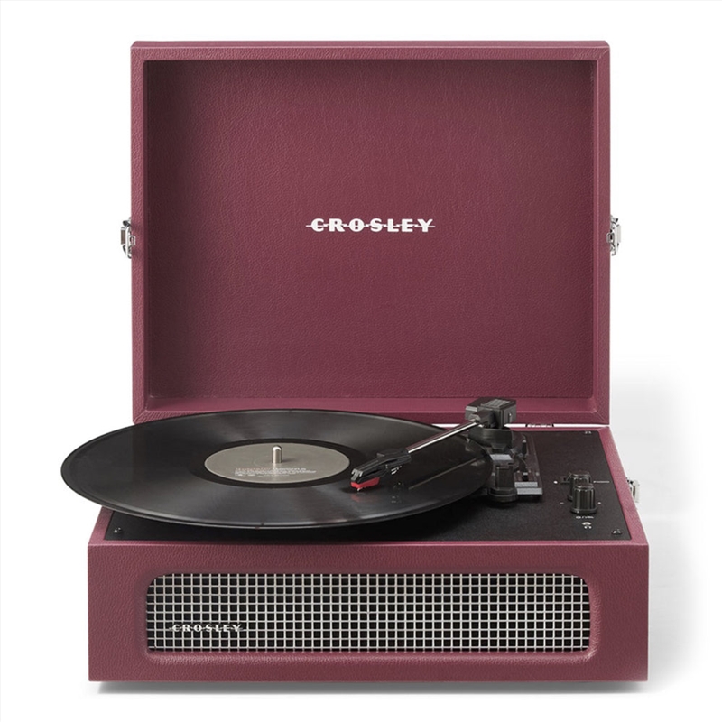 Crosley Voyager Bluetooth Portable Turntable - Burgundy/Product Detail/Turntables