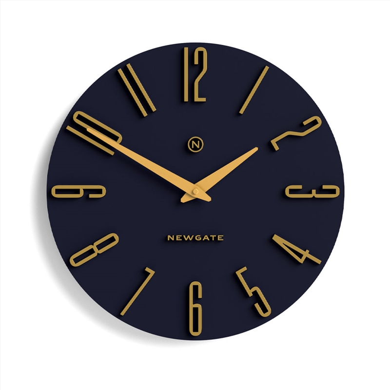 Newgate Empire State Wall Clock-Petrol Blue/Product Detail/Clocks