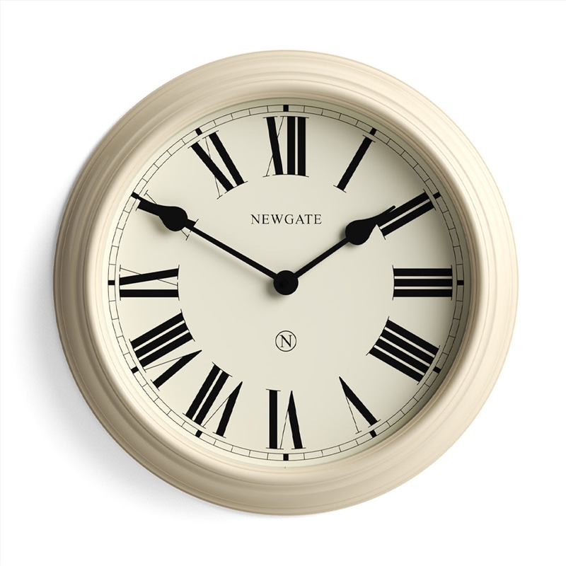 Newgate Notting Hill Wall Clock-Vanilla Cream/Product Detail/Clocks