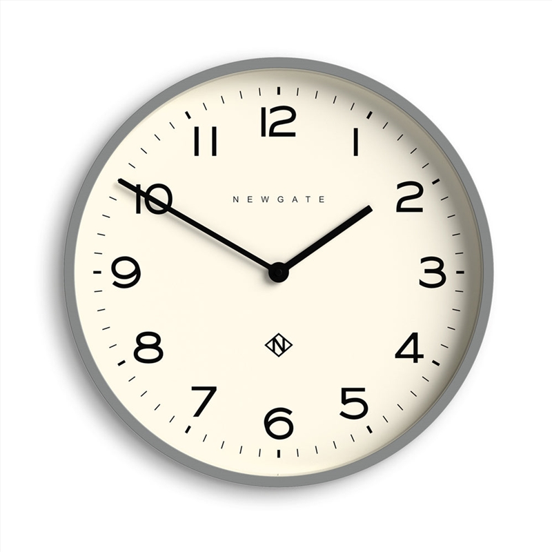 Newgate Number Two Echo Wall Clock-Posh Grey/Product Detail/Clocks