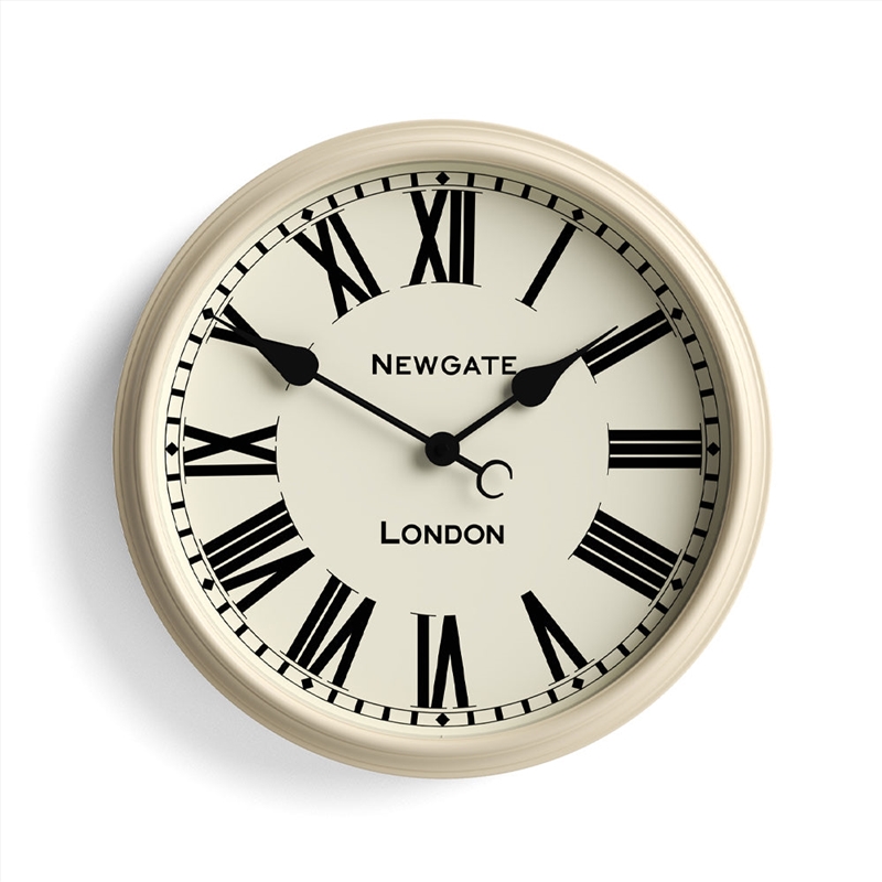 Newgate Spitalfields Wall Clock-Vanilla Cream/Product Detail/Clocks