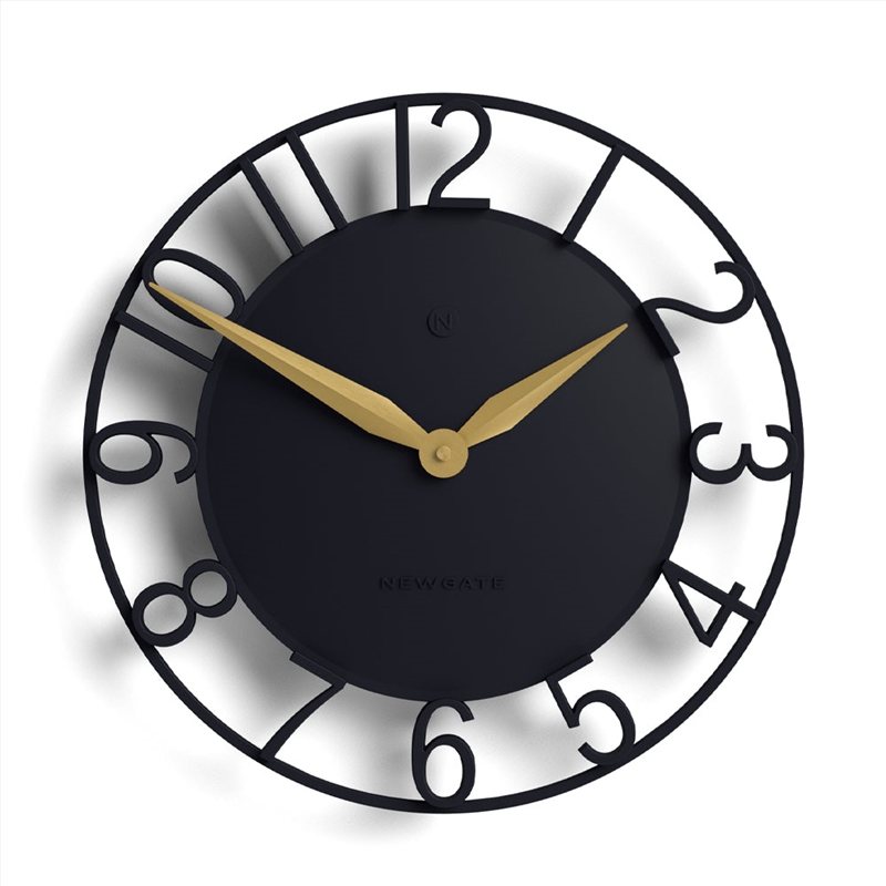 Newgate Time Traveller Wall Clock-Petrol Blue/Product Detail/Clocks