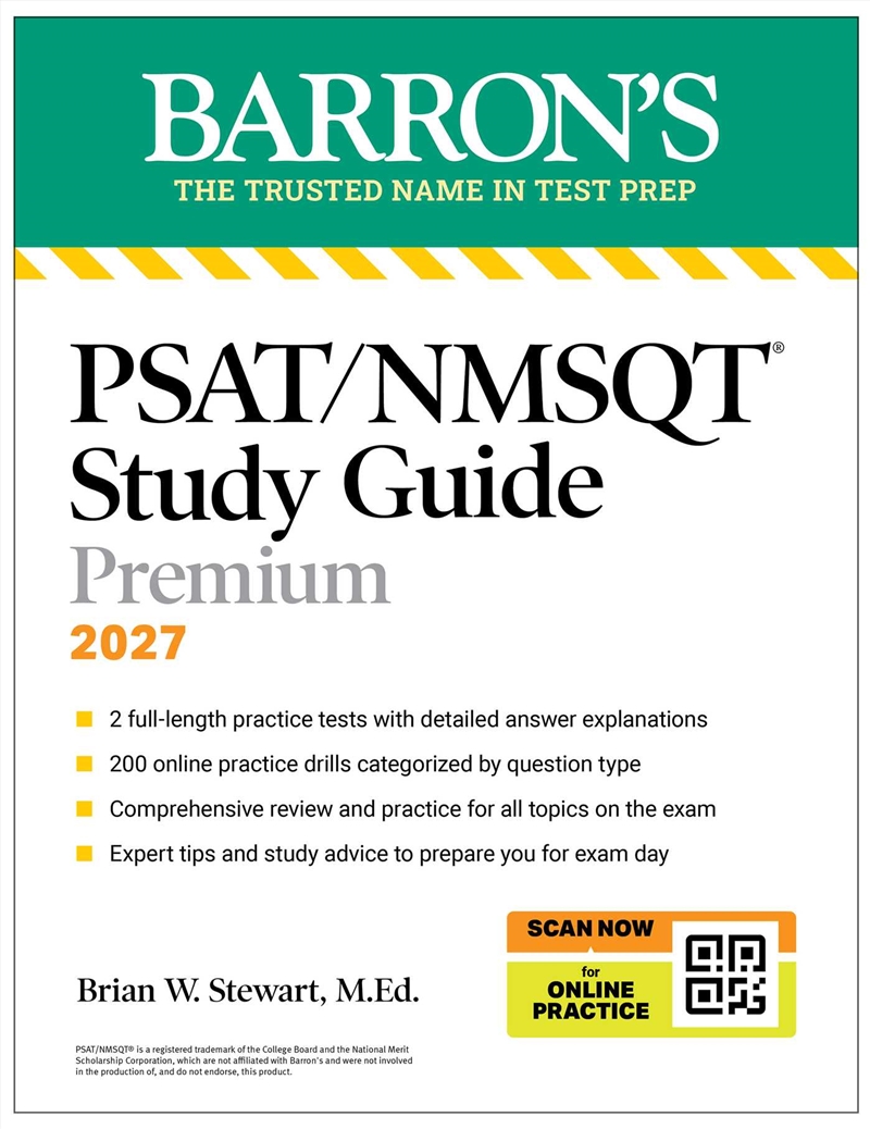 PSAT/NMSQT Premium Study Guide, 2027: 2 Practice Tests + Comprehensive Review + 200 Online Drills/Product Detail/Reference & Encylopaedias