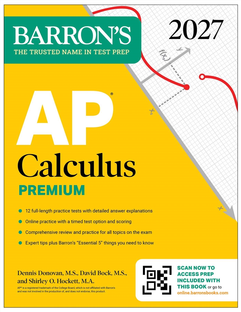 Ap Calculus Premium, 2027: Pre/Product Detail/Reference & Encylopaedias