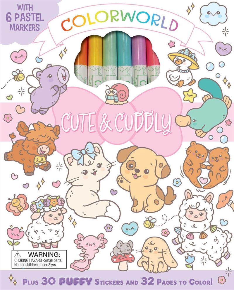 ColorWorld: Cute & Cuddly/Product Detail/Kids Colouring