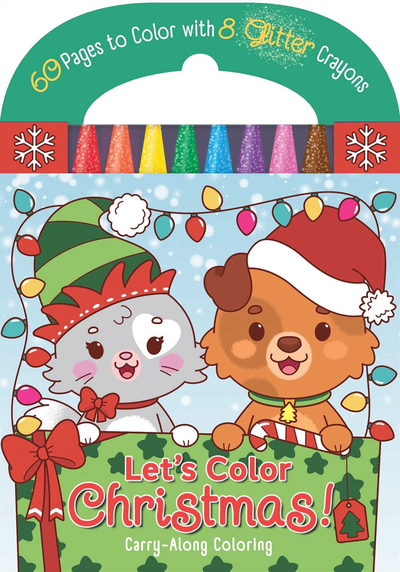 Carry-Along Coloring: Let's Color Christmas!/Product Detail/Kids Colouring