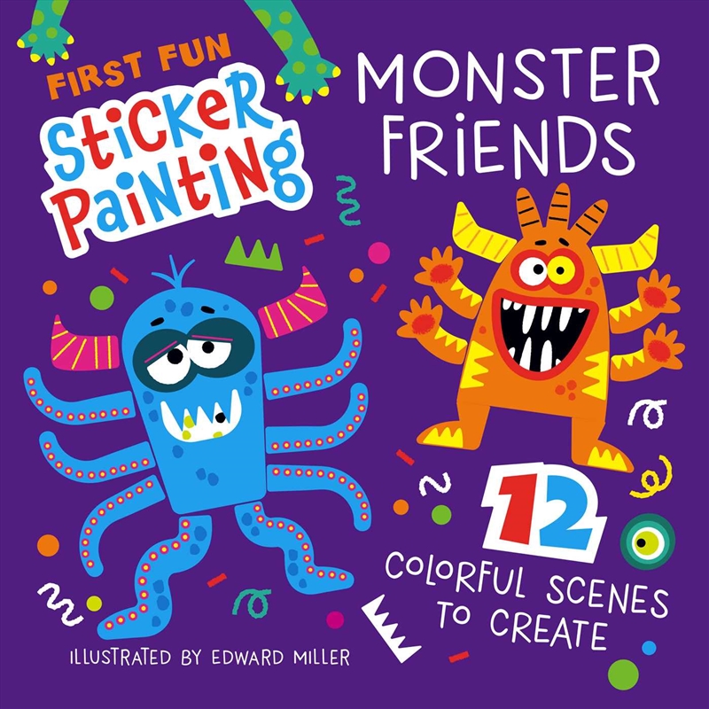 First Fun Sticker Painting: Monster Friends/Product Detail/Kids Activity Books