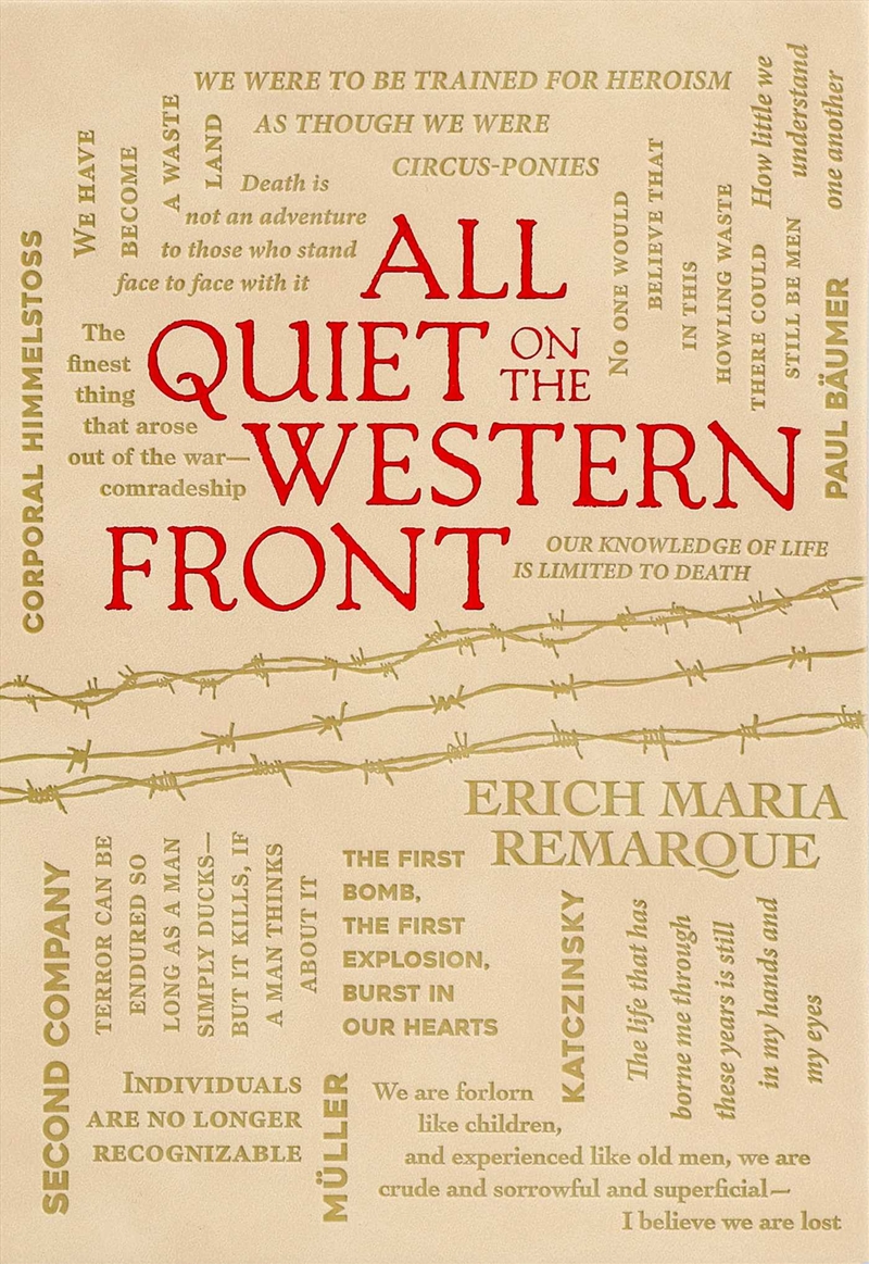 All Quiet on the Western Front/Product Detail/General Fiction Books