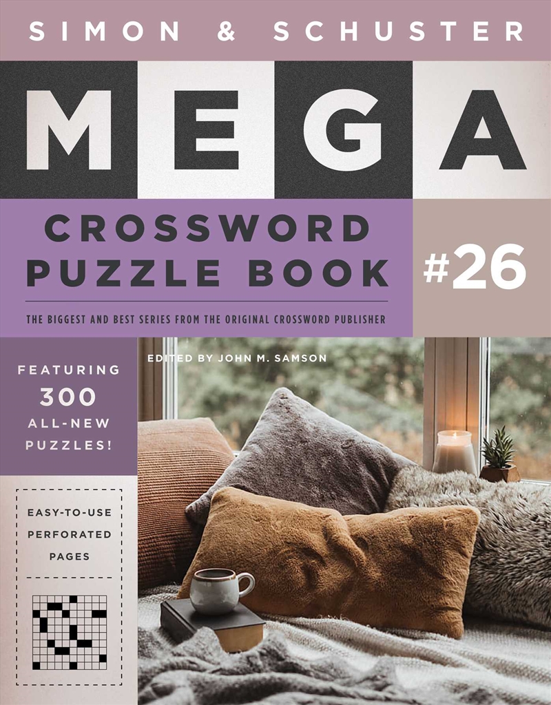 Simon & Schuster Mega Crossword Puzzle Book #26/Product Detail/Adults Activity Books