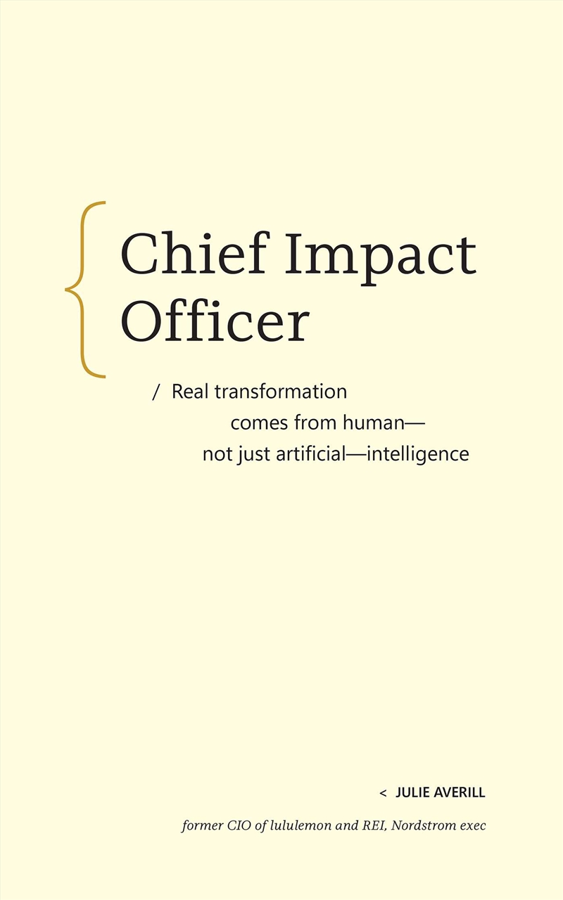 Chief Impact Officer/Product Detail/Biographies & True Stories