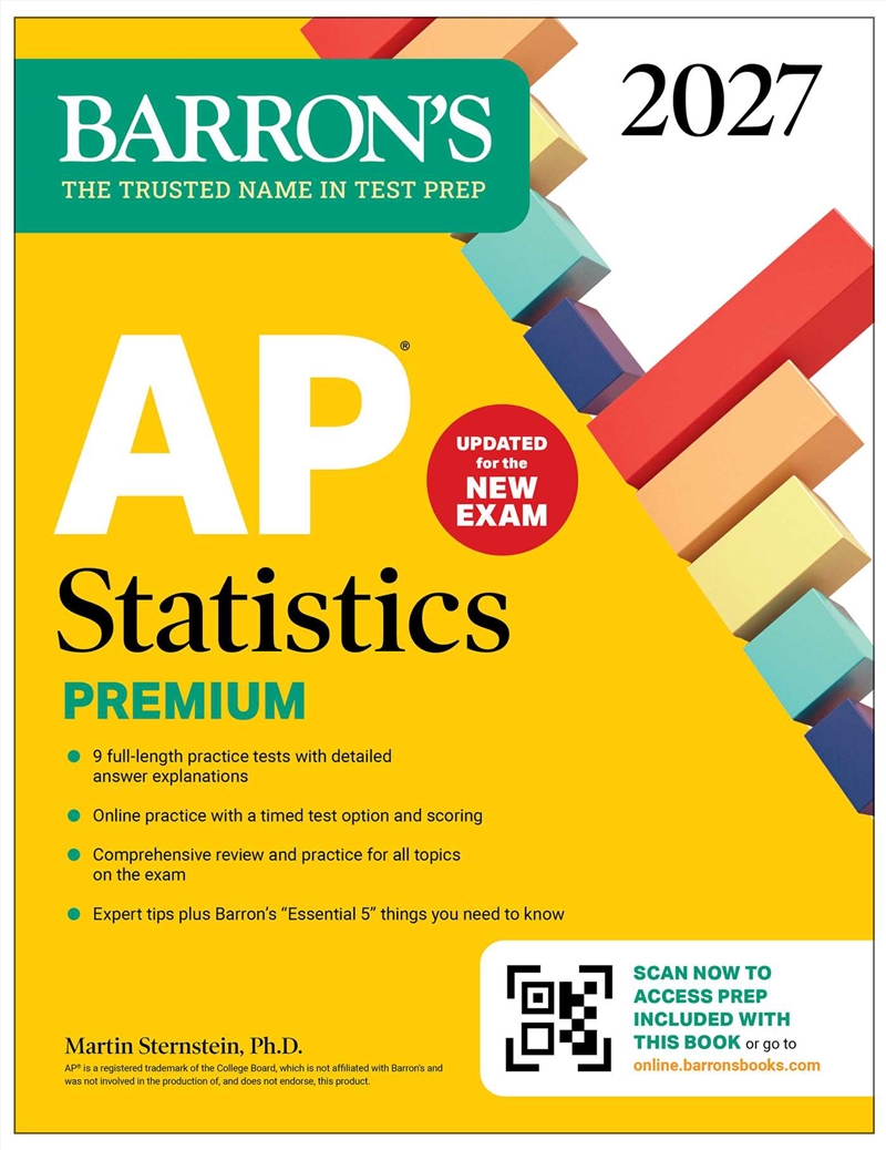 Ap Statistics Premium, 2027: 9/Product Detail/Reference & Encylopaedias