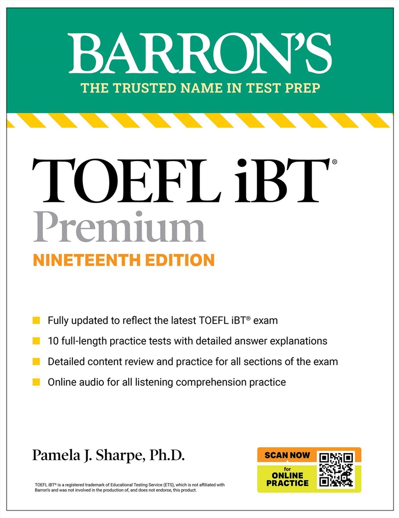 Toefl, Ibt Premium, Nineteenth/Product Detail/Reference & Encylopaedias