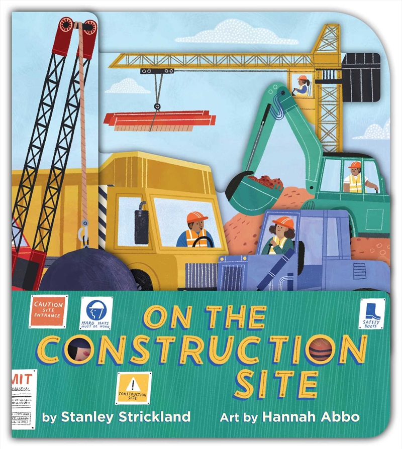 On the Construction Site (A Truck-Shaped Novelty Board Book for Toddlers)/Product Detail/Early Childhood Fiction Books
