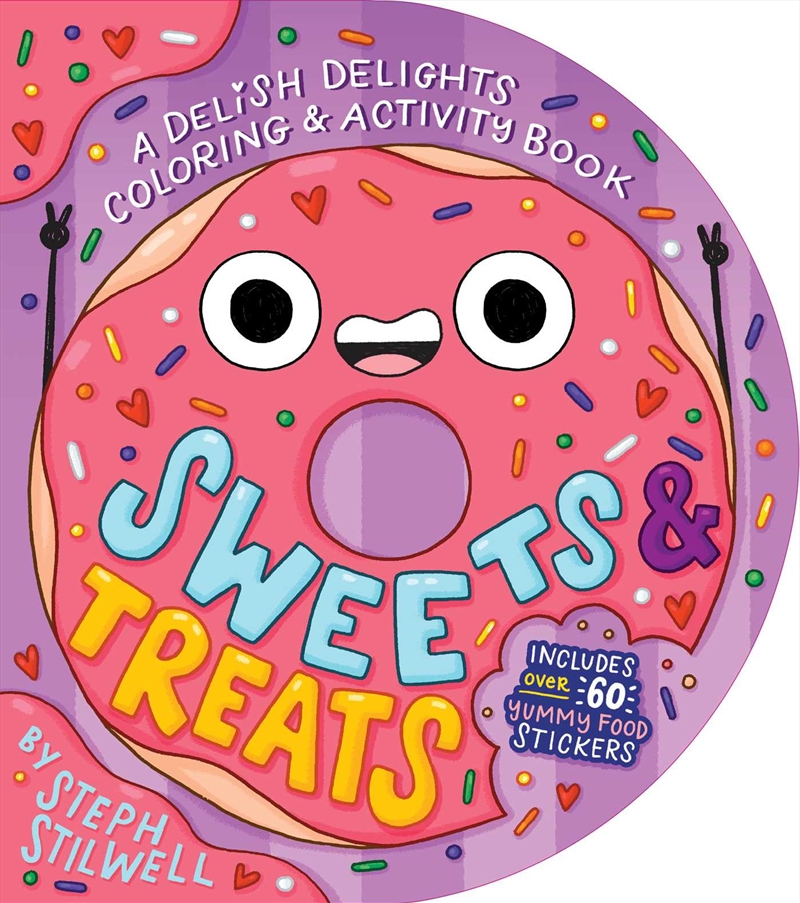 Sweets and Treats: A Delish Delights Coloring and Activity Book/Product Detail/Childrens Fiction Books