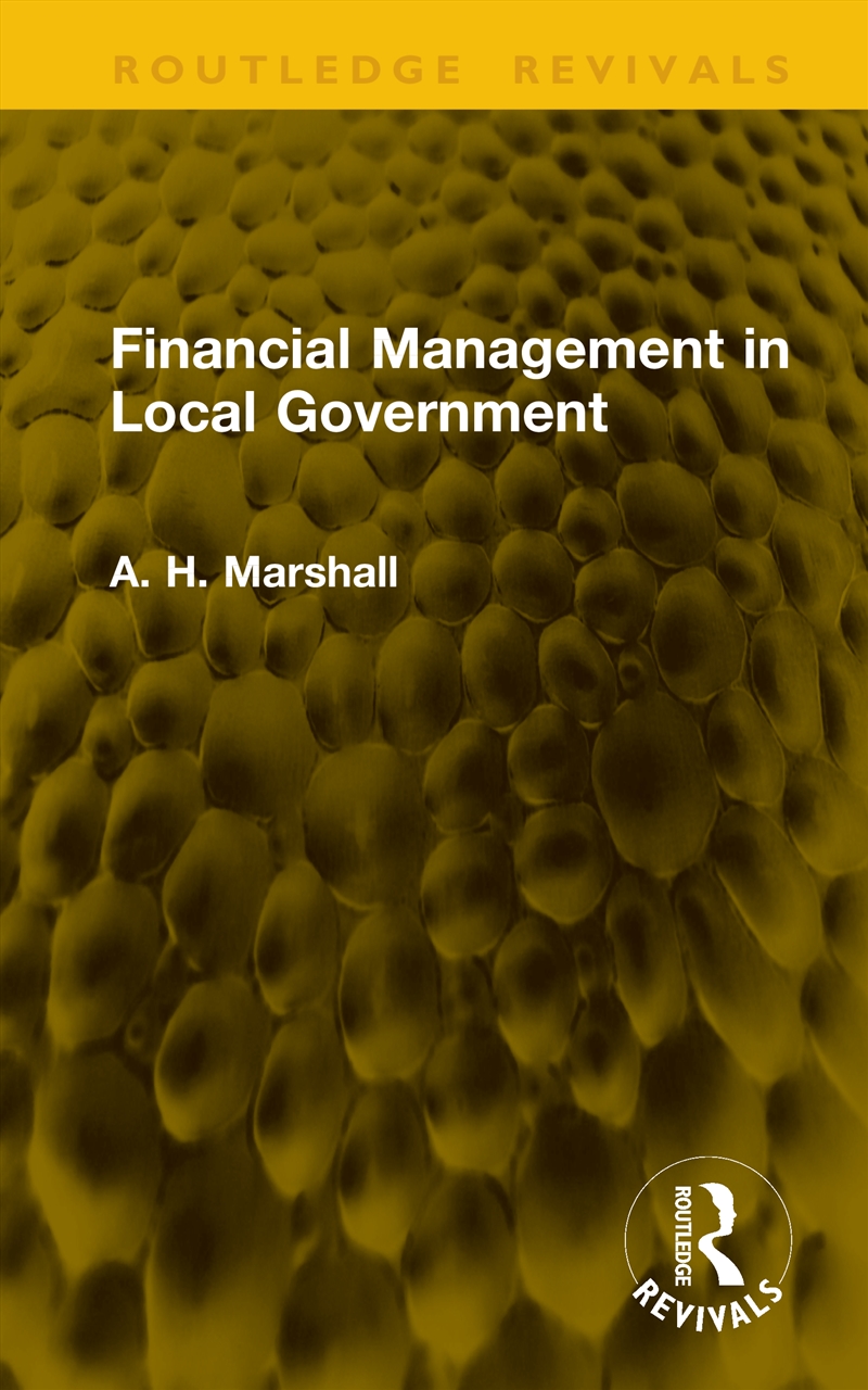 Financial Management in Local Government/Product Detail/Accounting & Finance