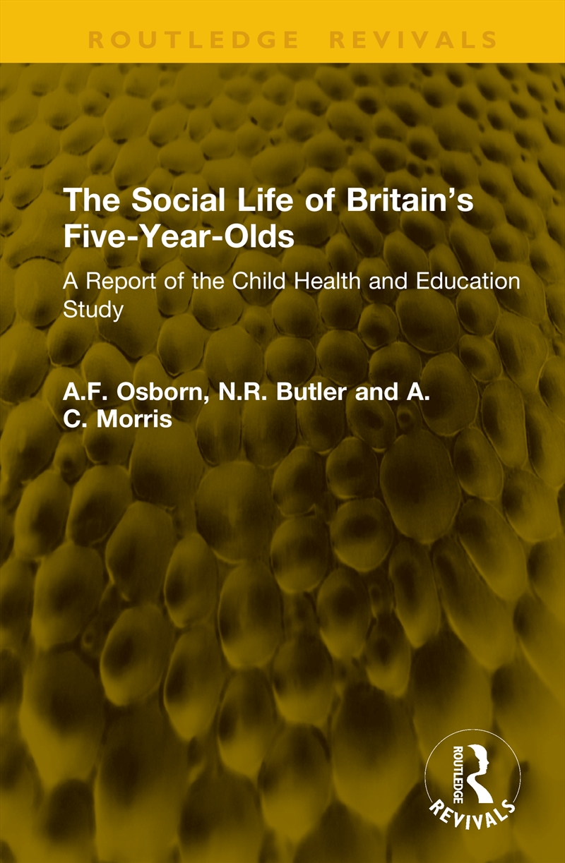 The Social Life of Britain’s Five-Year-Olds/Product Detail/Healthcare