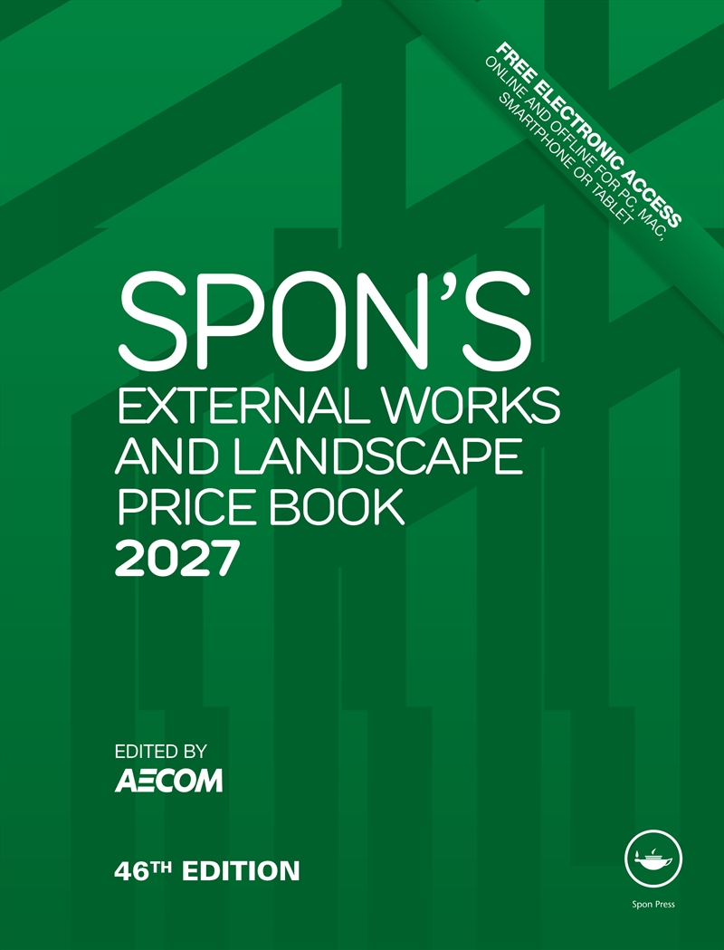 Spon's External Works And Land/Product Detail/Technology & Engineering