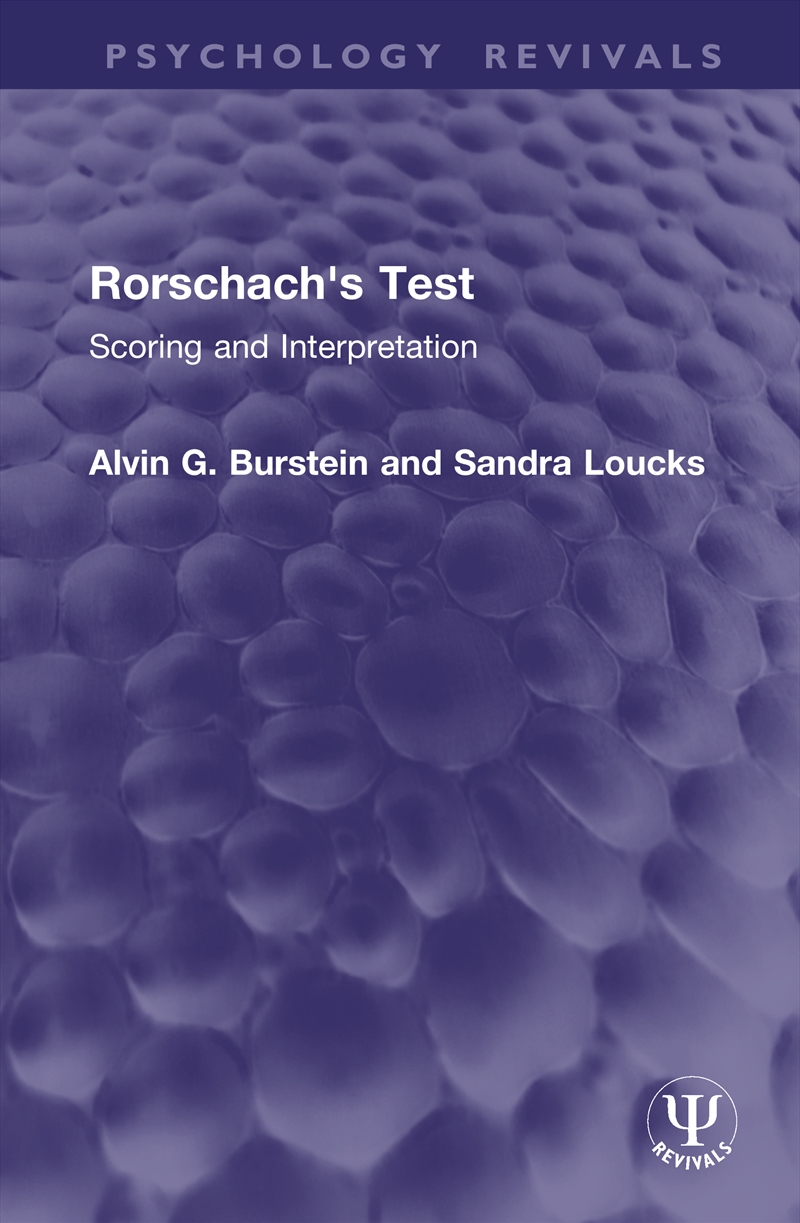 Rorschach's Test/Product Detail/Healthcare