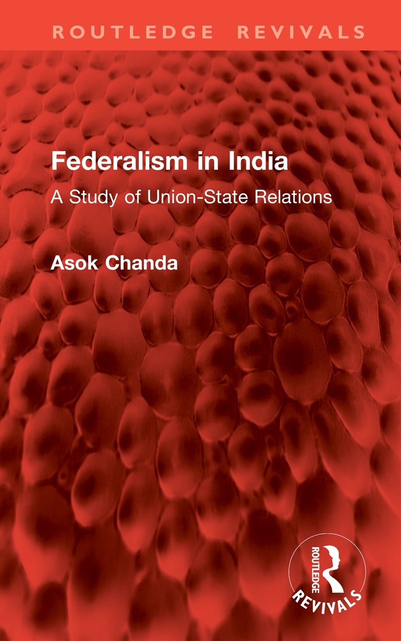 Federalism In India/Product Detail/Politics & Government