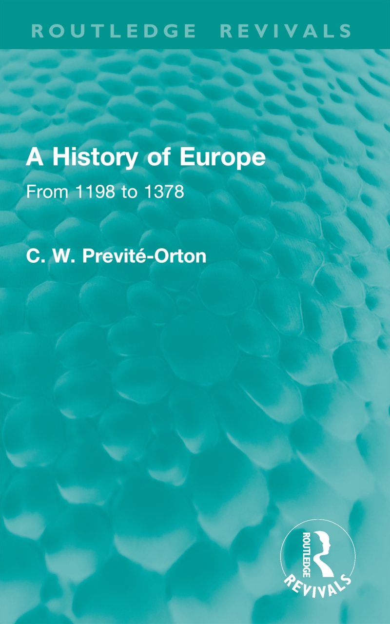 A History of Europe/Product Detail/History
