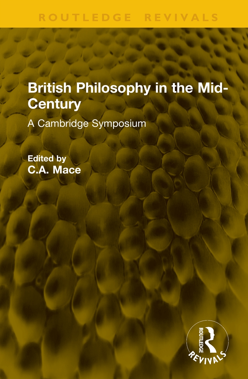 British Philosophy in the Mid-Century/Product Detail/Reading