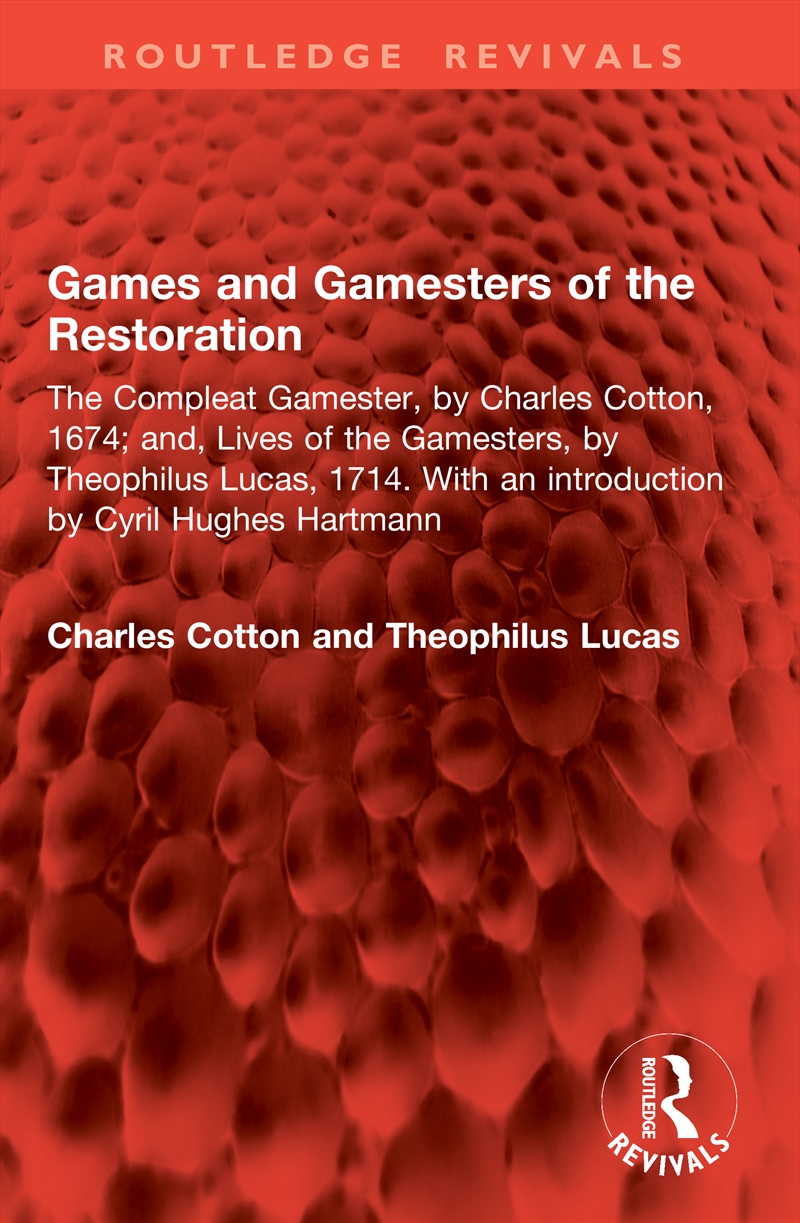 Games and Gamesters of the Restoration/Product Detail/History