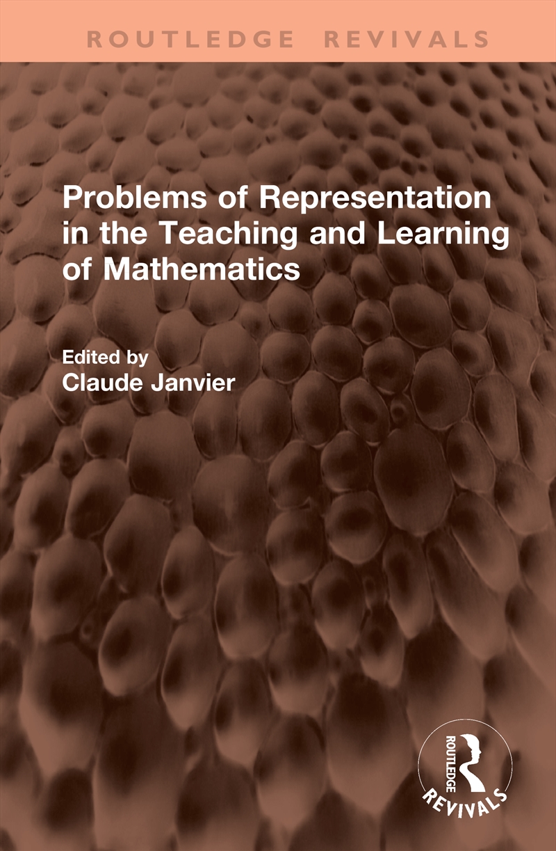 Problems of Representation in the Teaching and Learning of Mathematics/Product Detail/Reading