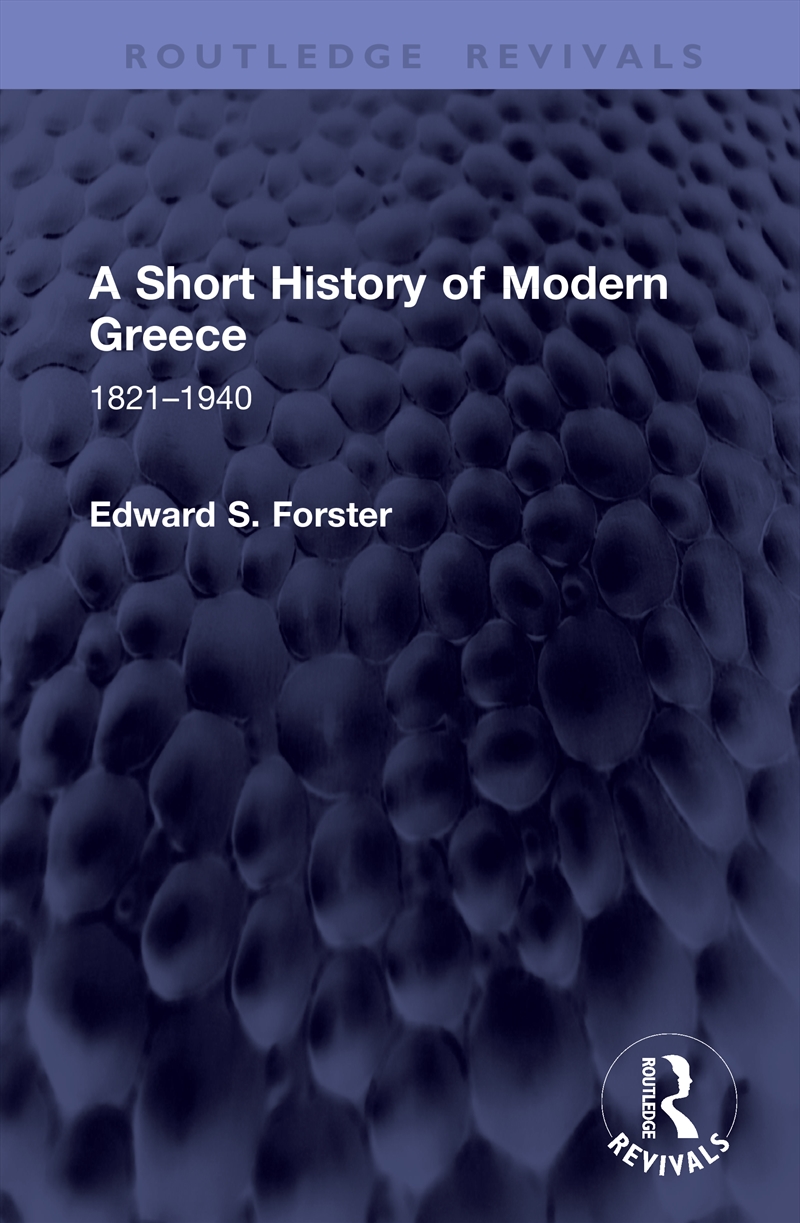 A Short History of Modern Greece/Product Detail/History