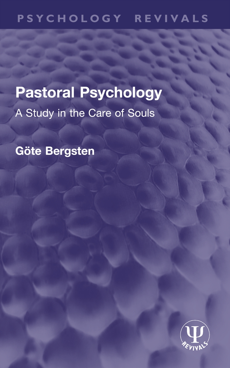 Pastoral Psychology/Product Detail/Healthcare