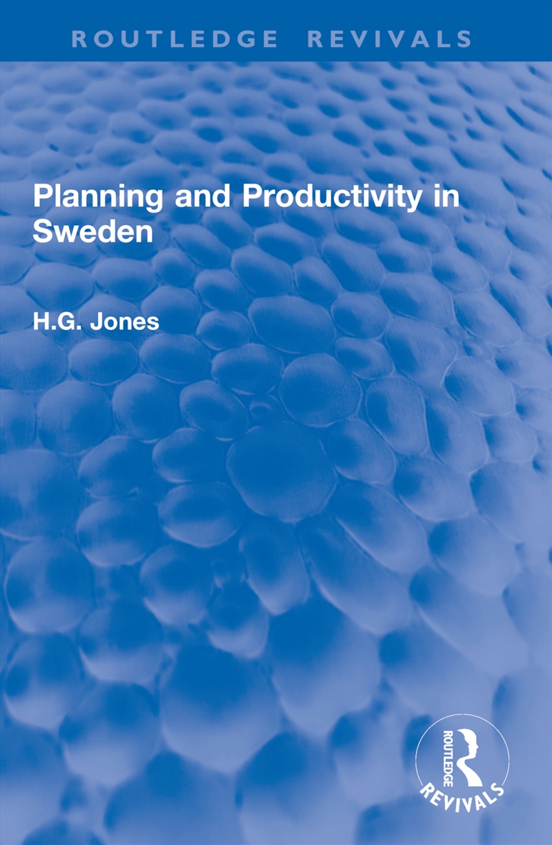 Planning and Productivity in Sweden/Product Detail/Politics & Government