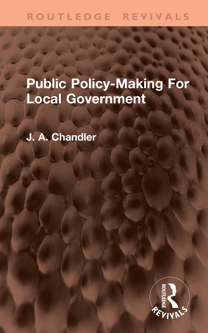 Public Policy-Making For Local/Product Detail/Politics & Government
