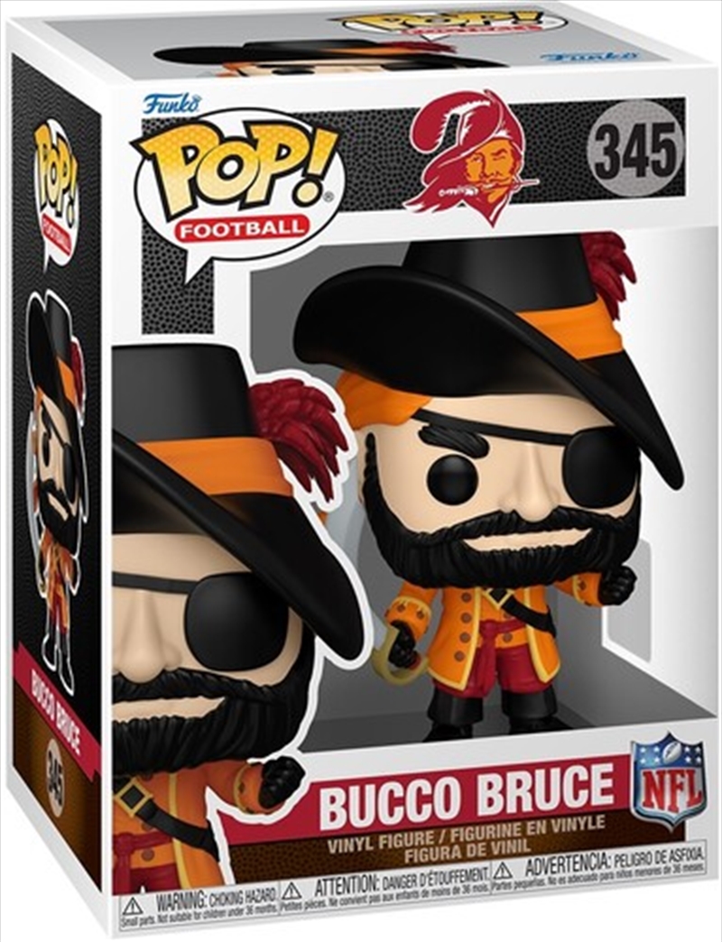 NFL: Mascots - Tampa Bay Buccaners Bruce Pop! Vinyl/Product Detail/Sport