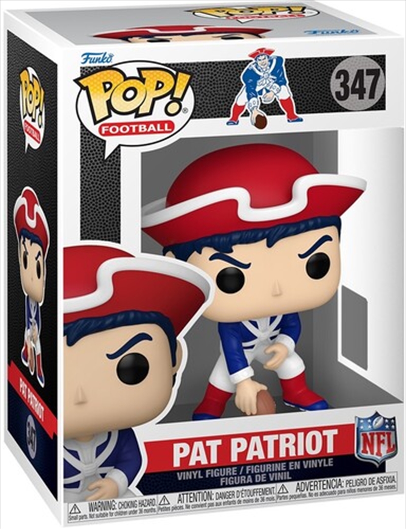 NFL: Mascots - New England Patriots Pat Pop! Vinyl/Product Detail/Sport