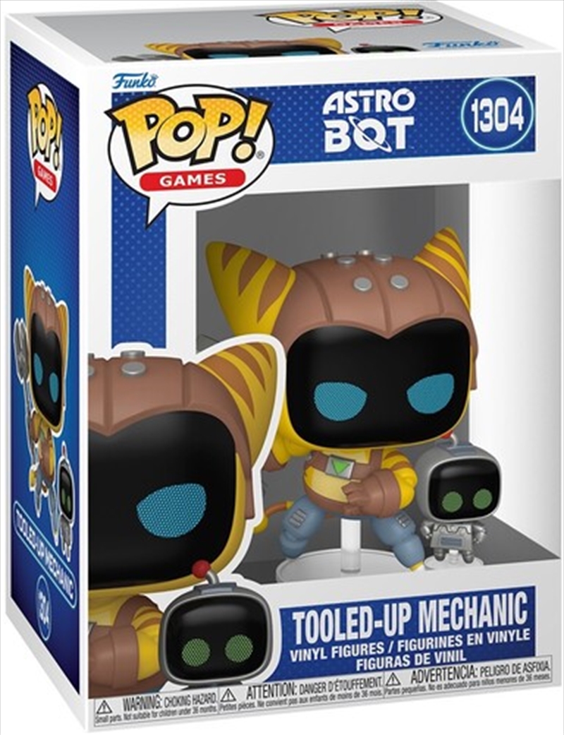 Astro Bot - Tooled-Up Mechanic Pop! Vinyl/Product Detail/Standard Pop Vinyl
