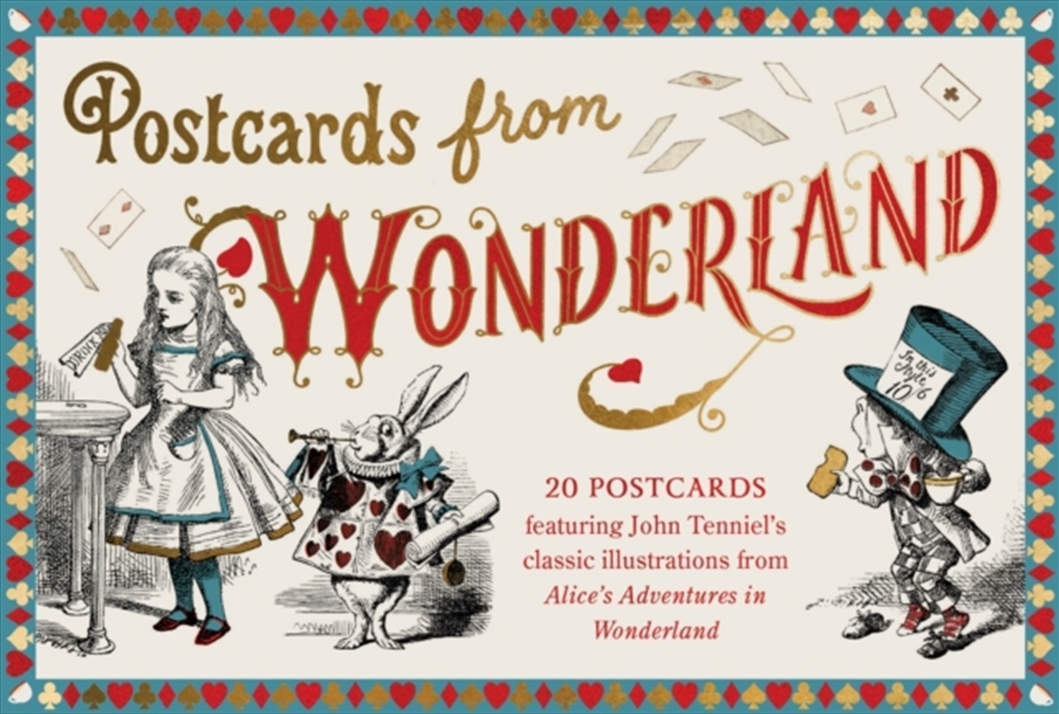 Postcards From Wonderland : 20 postcards featuring John Tenniel’s classic illustrations from Alice’s/Product Detail/Art
