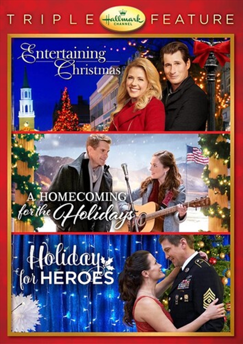 Entertaining Christmas / Holiday for Heroes / A Homecoming for the Holidays (Hallmark Channel Triple/Product Detail/Drama