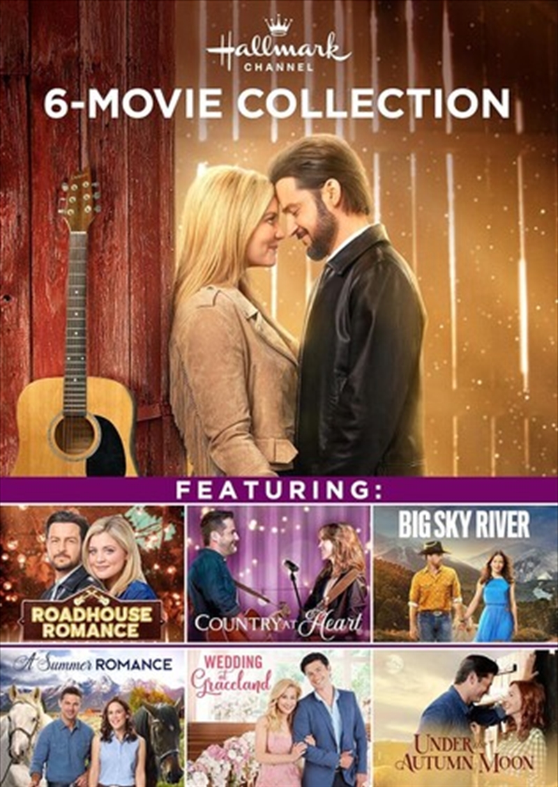 Hallmark 6 Movie Collection - Roadhouse Romance, Country At Heart, Big Sky River, Summer Romance, We/Product Detail/Drama